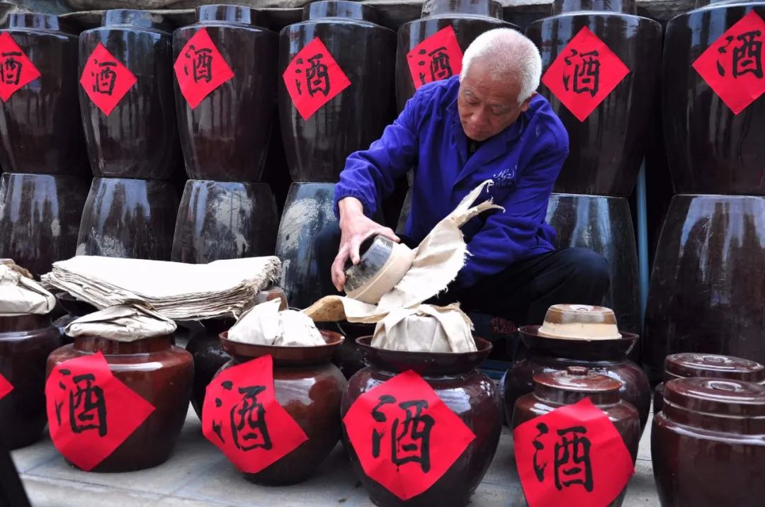 皮纸封酒